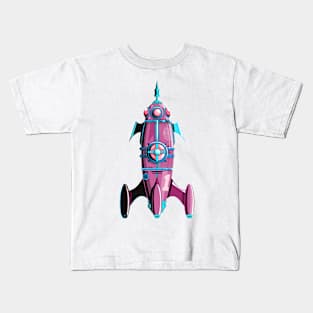 Steampunk Rocket Kids T-Shirt